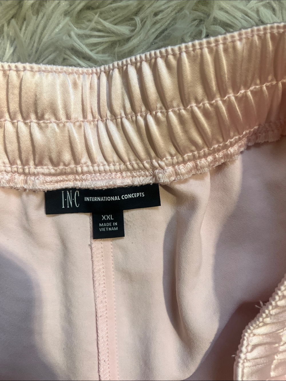 INC International Concepts Light Pink Track Jogger Pants - Picture 7 of 9